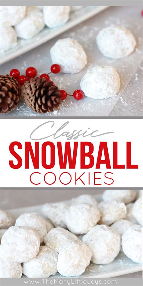 What are snowball cookies made of?